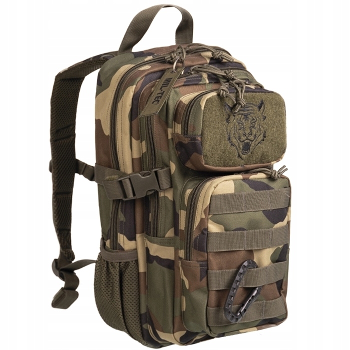 Detský batoh Mil-Tec Assault 14 l - maskovací vzor Woodland